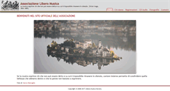 Desktop Screenshot of liberamusica.it